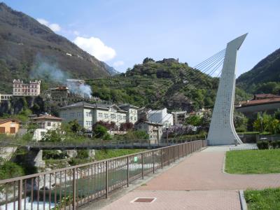 passerella sul torrente Lys (Pont-Saint-Martin)